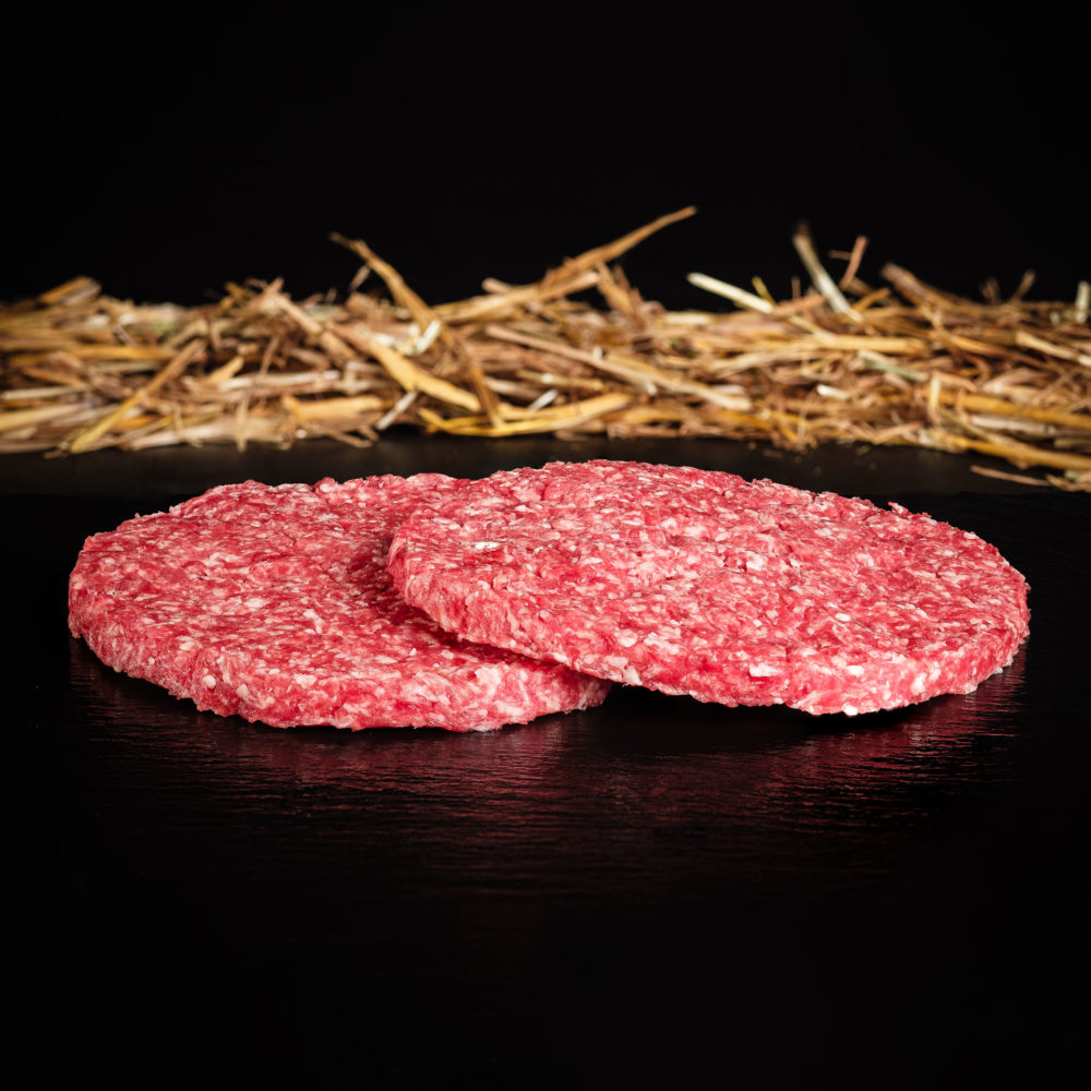 Burger Patties & Burgerfleisch online bestellen Strohbullen.de