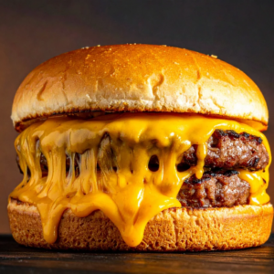 Burger Paket : 4x Rindfleisch Patties (a´190 g) + 4x Brioche Buns